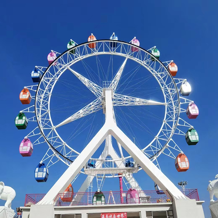 What safety standards are required for Ferris wheel amusement facilities?