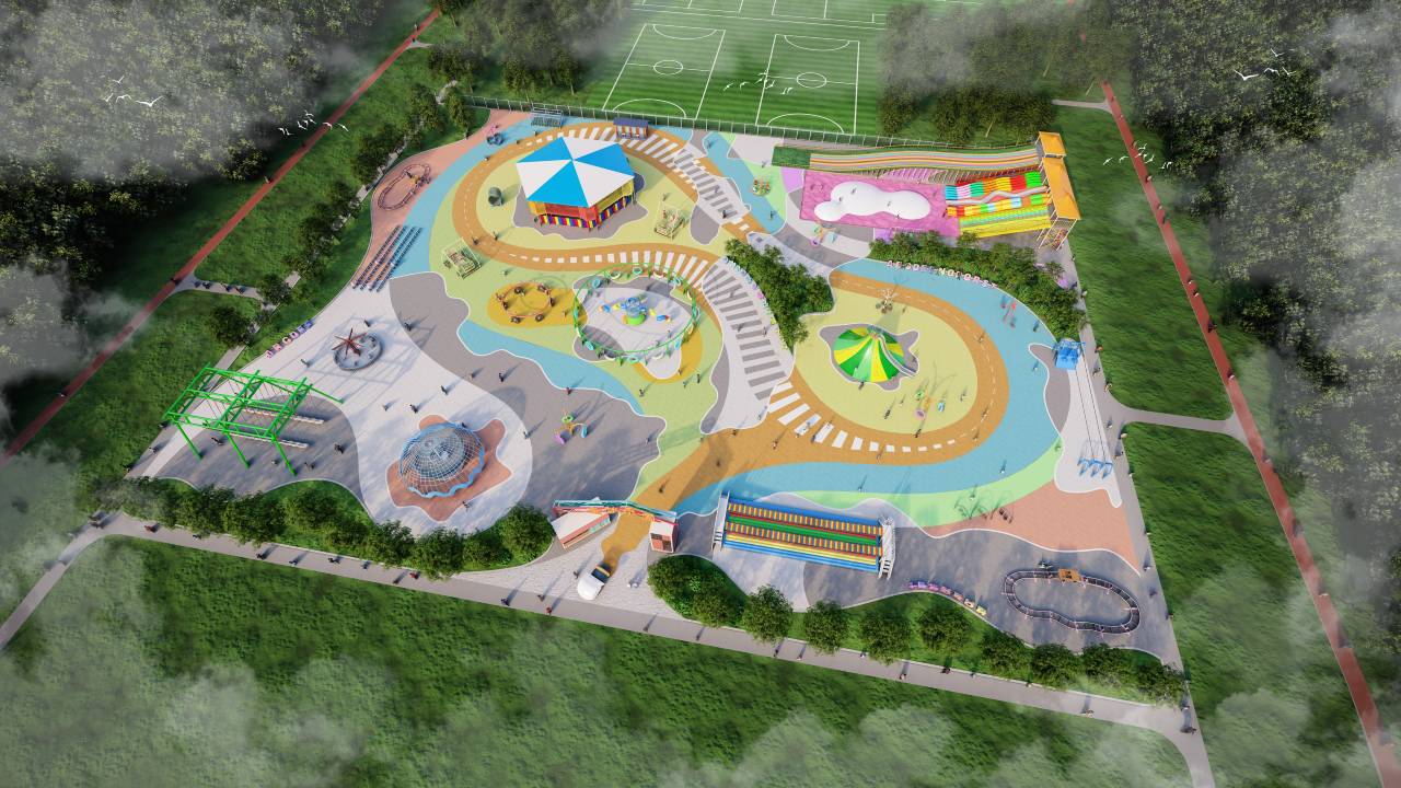 Non-powered Comprehensive Amusement Park