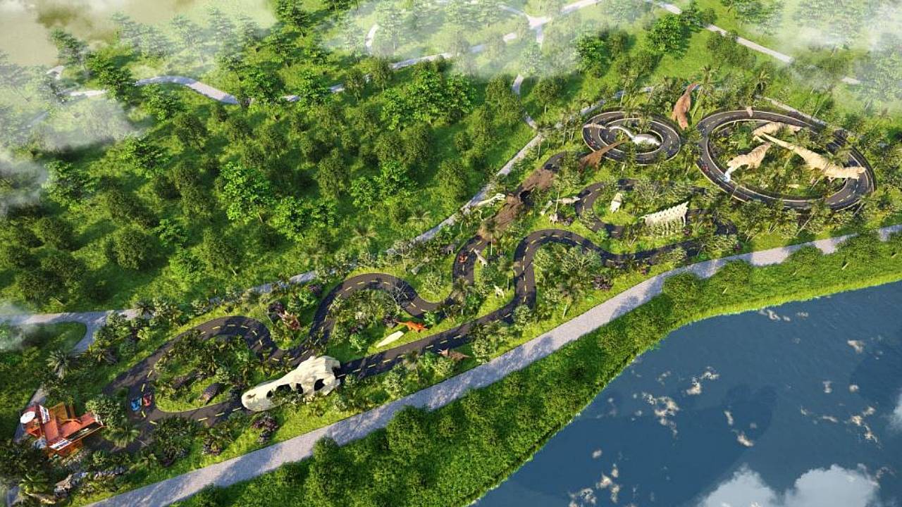 Dinosaur Go-Kart Theme Park