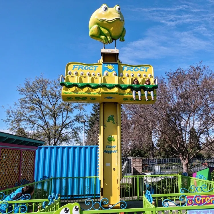 Trailer Frog Hopper Ride Setup and Operation