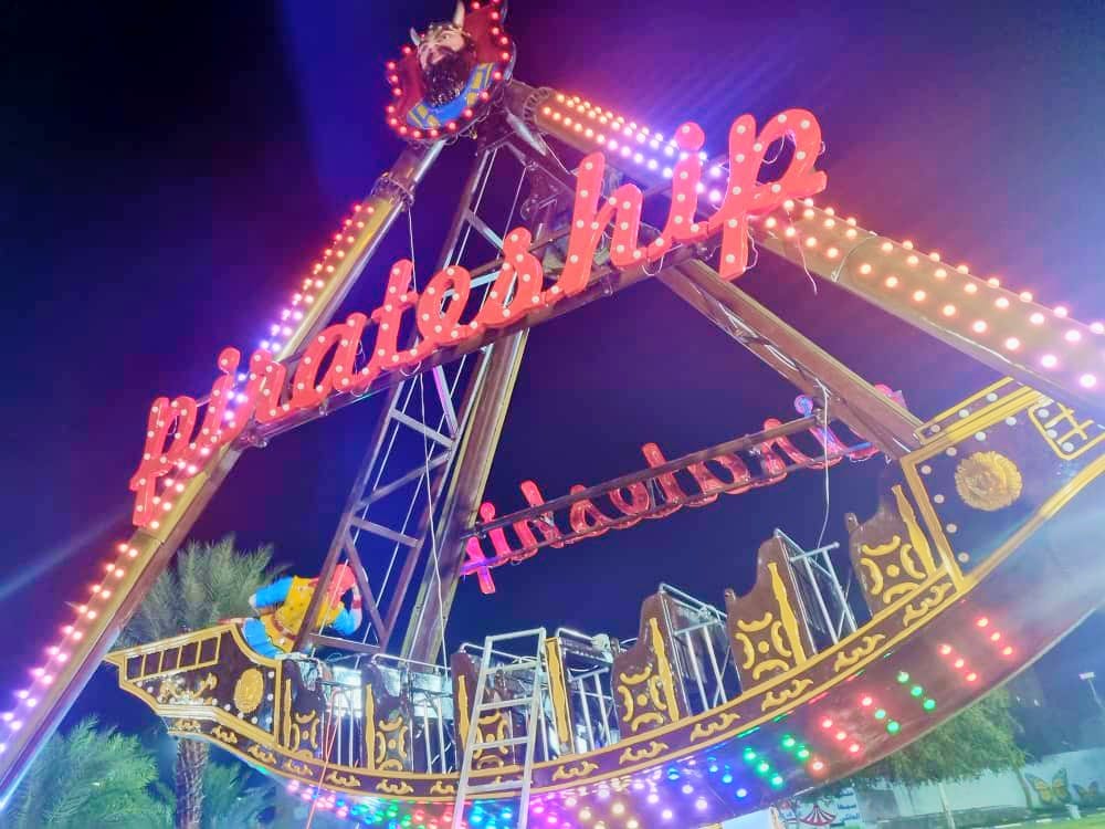 Technical Requirements for the Viking Pirate Ship Ride