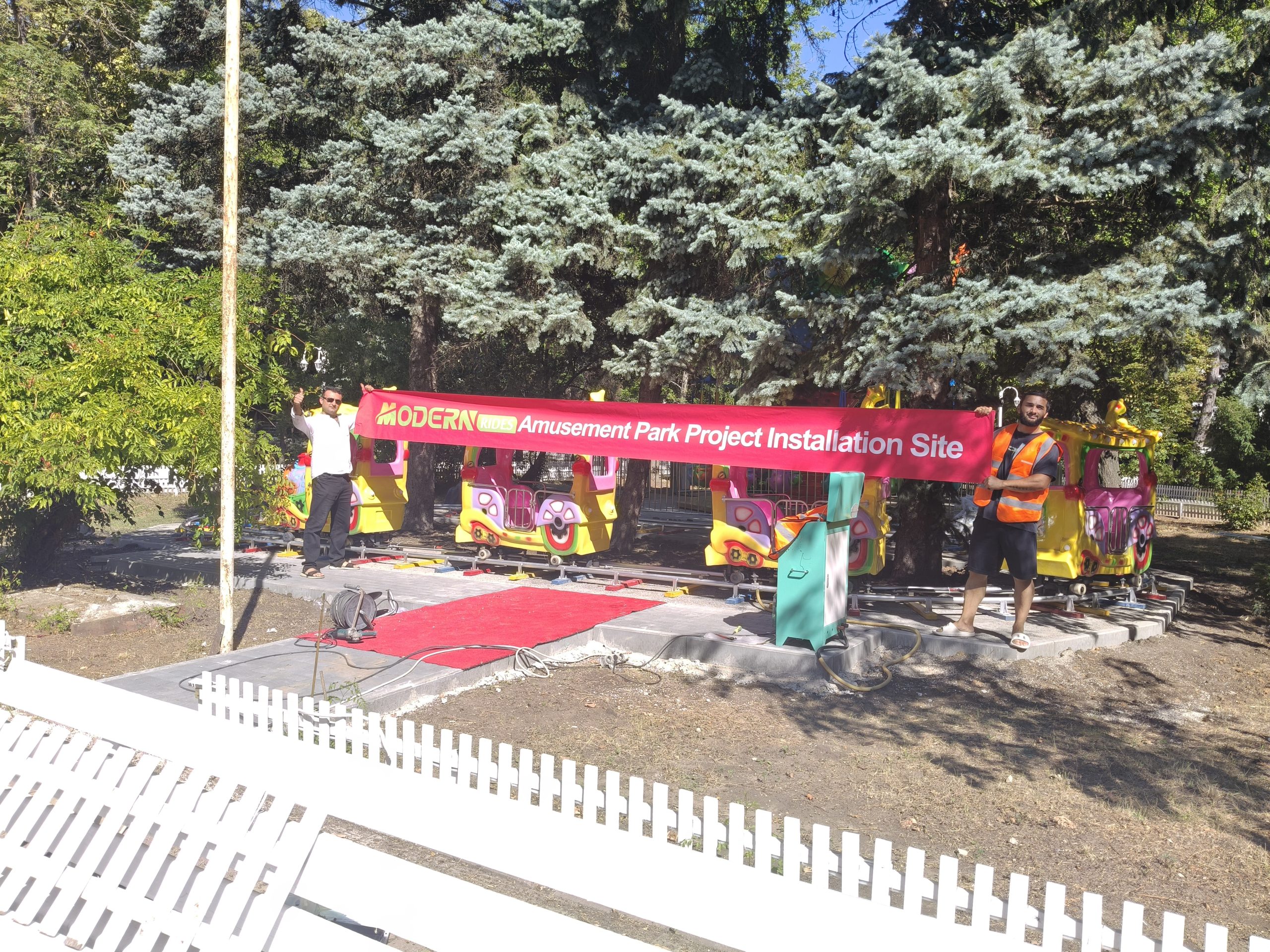 MODERN Successfully Completes Moldova Theme Park Amusement Rides Project