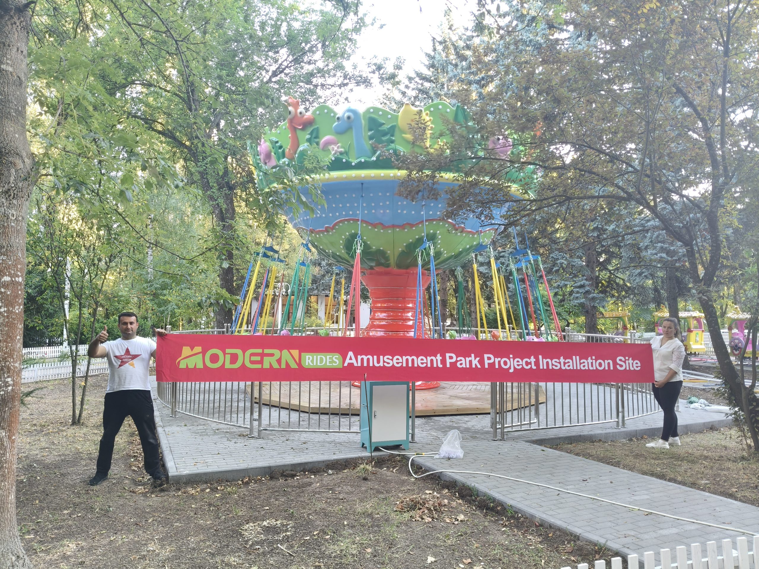 MODERN Successfully Completes Moldova Theme Park Amusement Rides Project
