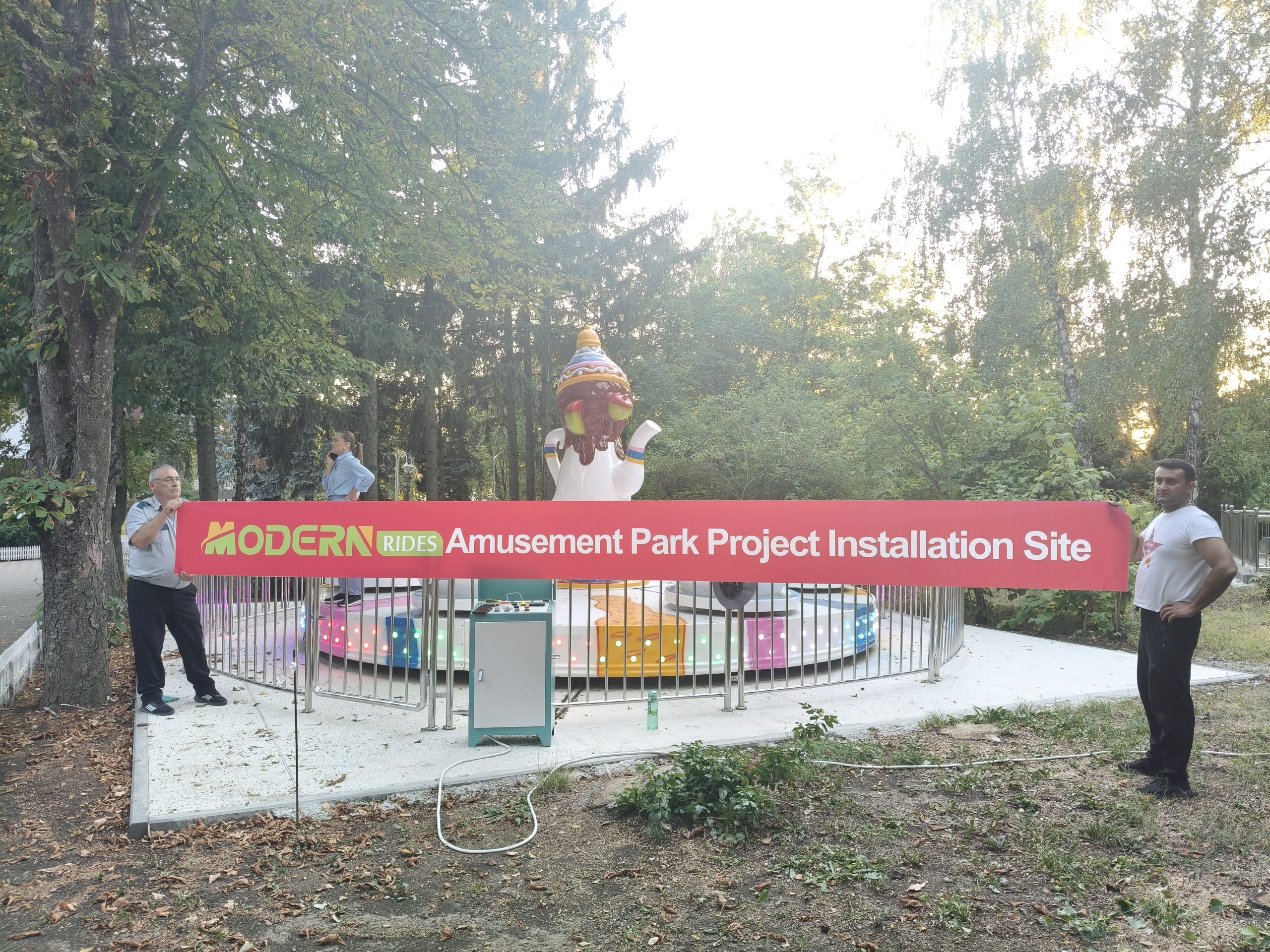 MODERN Successfully Completes Moldova Theme Park Amusement Rides Project