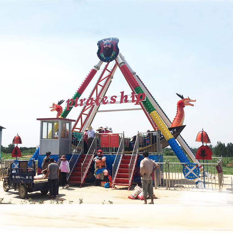 Pirate Ship Ride Size: Area Needed for Each Model